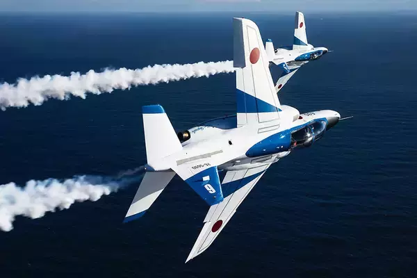 空自「ブルーインパルス」7/23のタイムスケジュール発表 都心上空は12時40分頃～