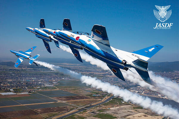 飛ぶぞブルーインパルス 24日パラリンピック開会式の飛行ルート発表 予行も 21年8月18日 エキサイトニュース