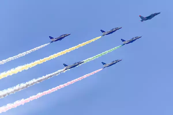空自「ブルーインパルス」8/22午後に都心上空を飛行 パラリンピック開会日の予行