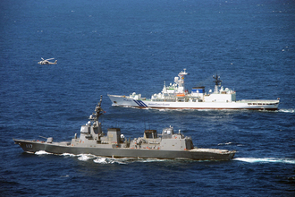 海上自衛隊＆海上保安庁 東シナ海で20回目の不審船対処訓練を実施