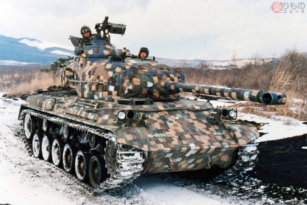 早すぎたデジタル迷彩!? 七色の61式戦車が誕生したワケを“生みの親”に 