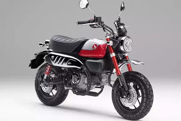 ホンダ「モンキー」125cc新エンジンに 新排ガス規制対応 4速→5速に