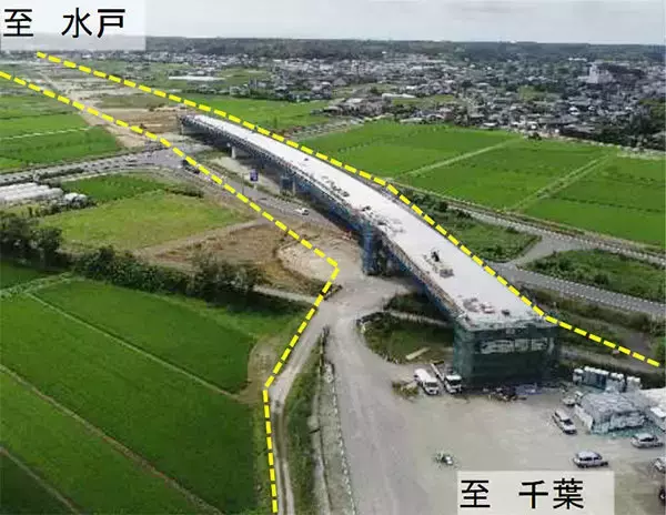 「東関東道「水戸線」延伸どこまで進んだ？ “休憩施設”の位置決定 連絡調整会議で」の画像