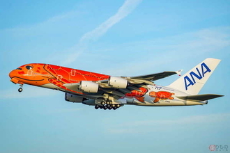 やっと来た オレンジのANA“最後のA380”納入までの異例の1年半 仏からの出発に密着
