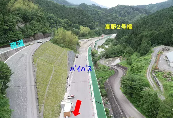 土佐“脱藩の道”にバイパス 国道197号の難所12月解消 高知～愛媛～九州の近道