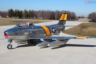 空自ジェット偵察の始祖「RF-86F」元は倉庫にあった余剰機 パイロットよく頑張った15年
