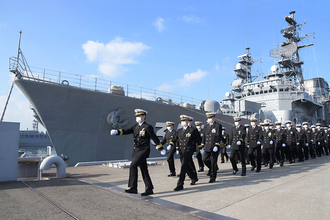 海上自衛隊練習艦「せとゆき」35年の艦歴を全う呉で退役 戦後初の御召艦という大役も