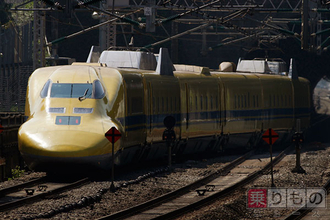 ドクターイエロー車内潜入、大井回送線乗車の社会科見学を実施　JR東海