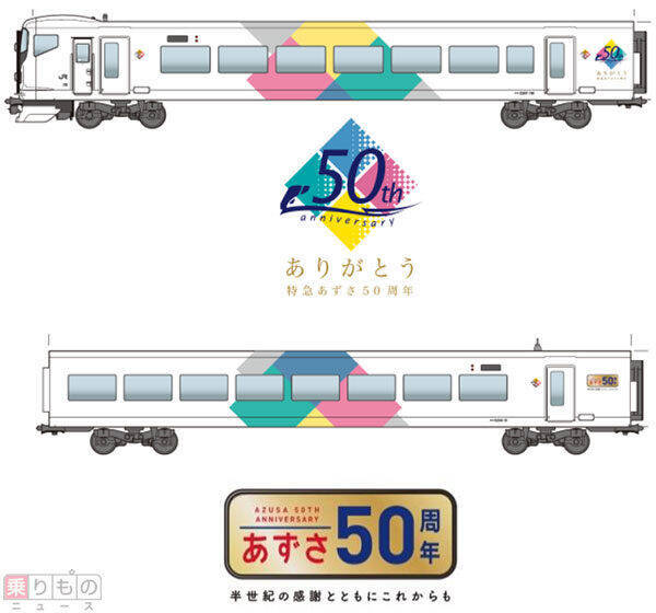 国鉄色車両でスイッチバックも 特急「あずさ」50周年で記念ツアー 