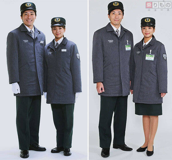 京都市交通局、制服デザインを一部変更　上衣はシングルタイプに