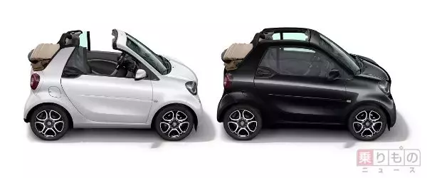 「スマート フォーツー カブリオ」イタリアンな特別仕様車発売　メルセデス・ベンツ