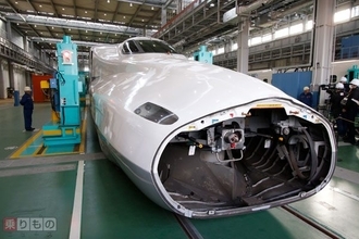 さよなら「空飛ぶ新幹線」　新しい方法は「レールが隆起」　JR東海・浜松工場