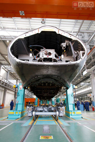 さよなら「空飛ぶ新幹線」　新しい方法は「レールが隆起」　JR東海・浜松工場