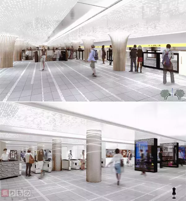 「青山一丁目、外苑前、表参道駅リニューアル、どんな姿に？　銀座線「駅デザインコンペ」選ばれた案は」の画像