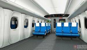 東海道・山陽新幹線の次期車両「N700S」内外装のデザイン決定　なぜこんなに複雑？