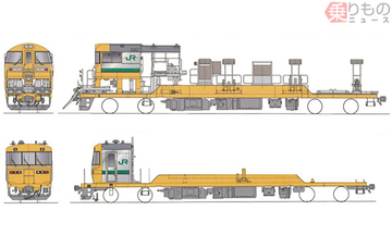 レール輸送用の新型ディーゼルカー「キヤE195系」を東北に導入　JR東日本