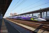 「京都鉄道博物館の500系が「エヴァ新幹線」に変身　鉄道ジオラマにも登場」の画像2