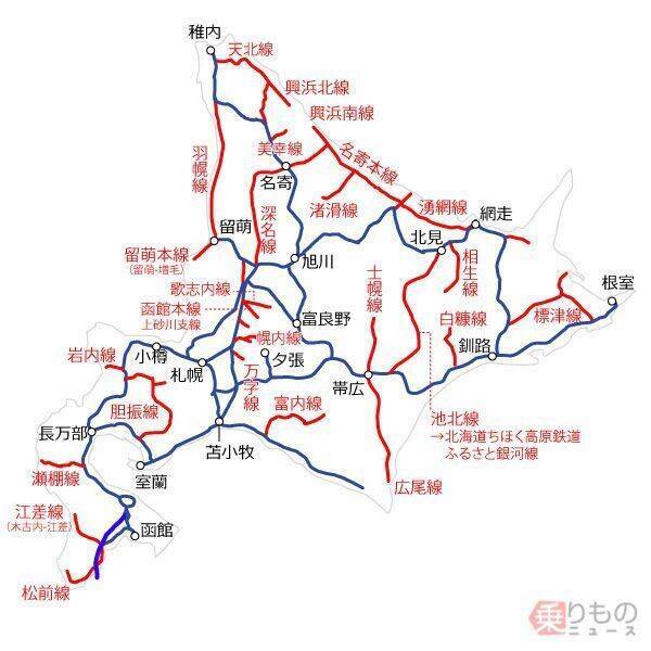 鉄道廃止によるバス転換、さらに加速か　「長距離バス王国」北海道の実情