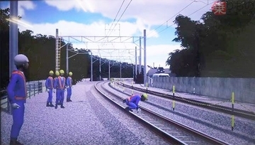 列車見張員の訓練用シミュレーター導入　合図・姿勢を評価、トラブルシナリオも　JR東海