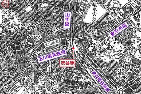渋谷駅の埼京線ホームはなぜあんなに離れているのか　移転と転用、繰り返した歴史