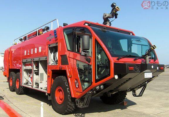 日本でここだけ 黄色い消防車 関空に 赤じゃない理由 空港ならではの事情 18年6月8日 エキサイトニュース 2 2