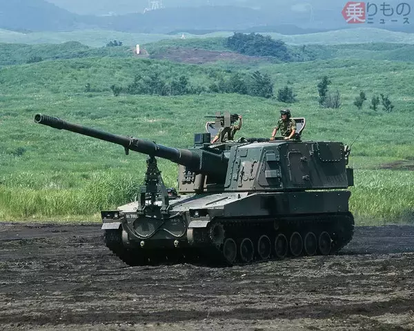 「陸自の新型試作りゅう弾砲、特徴や運用は？　「装輪」「155mm」「りゅう弾」の意味」の画像
