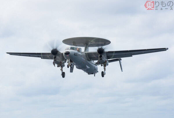 追加調達か、早期警戒機E-2D「アドバンスド・ホークアイ」　空自の新しい「空飛ぶ目」