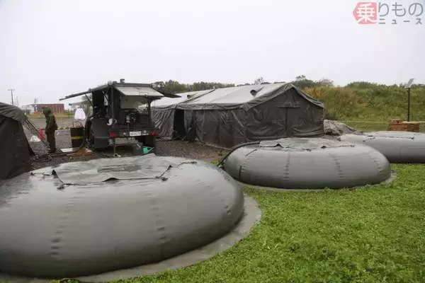 「テントのお風呂、給排水どうしてる？　ほか災害派遣における陸自入浴支援の舞台裏とは」の画像