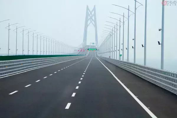 「世界最長海上橋、混雑で入場制限も 香港と珠海・マカオつなぐ港珠澳大橋の現状とは」の画像