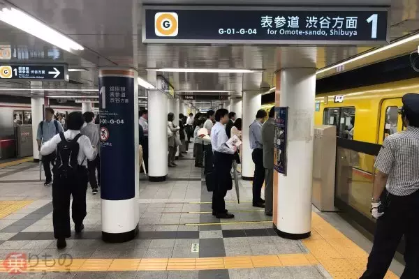 「東京メトロ赤坂見附駅、乗り換えが便利な構造は「幻の地下鉄」の名残だった」の画像