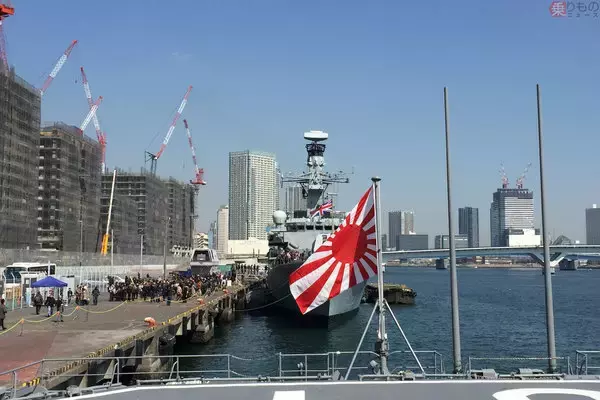 「日英なぜ急接近？ 英軍艦「モントローズ」来日と一般公開の背景にブレグジット問題」の画像