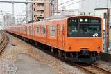 「オレンジ色の大阪環状線「201系電車」6月7日引退 新型の323系電車に統一」の画像1
