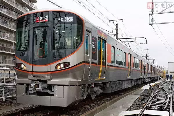 「オレンジ色の大阪環状線「201系電車」6月7日引退 新型の323系電車に統一」の画像