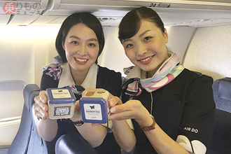 AIRDO「ハスカップティー」を販売 厚真のハスカップ使用、機内サービスで無料提供も