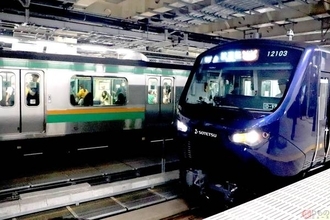 相鉄の電車がJR新宿駅に初乗り入れ 相鉄・JR直通線の開業と「東京直通」に向け試運転
