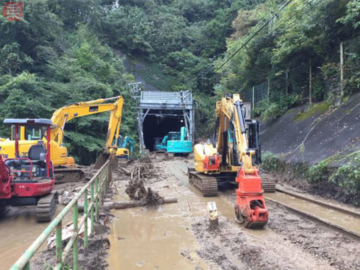 中央本線の高尾 大月 18日再開へ 台風で被災 単線で仮復旧も 特急は10月末まで運休 19年10月16日 エキサイトニュース