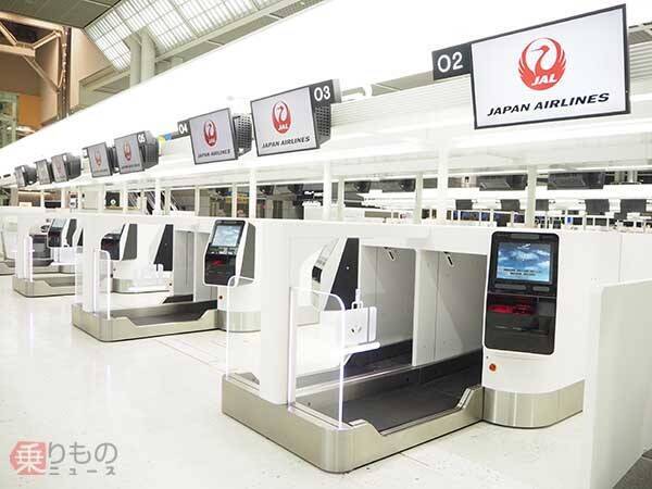 Jal 成田空港国際線に自動手荷物預け機を導入 2020年春には顔認証手続きも Jal国内空港初 2019年10月21日 エキサイトニュース