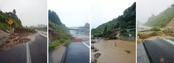 千葉・茨城県内の高速道路、広範囲に通行止め 大雨でのり面崩落多数、冠水も