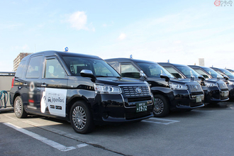 セダン型タクシー約1500台「JPNタクシー」への切り替え完了 日本交通