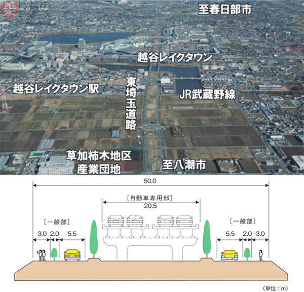 バイパス道路の中央に広大な空き地 なぜ？ そこにある計画とは マクドナルド作る例も