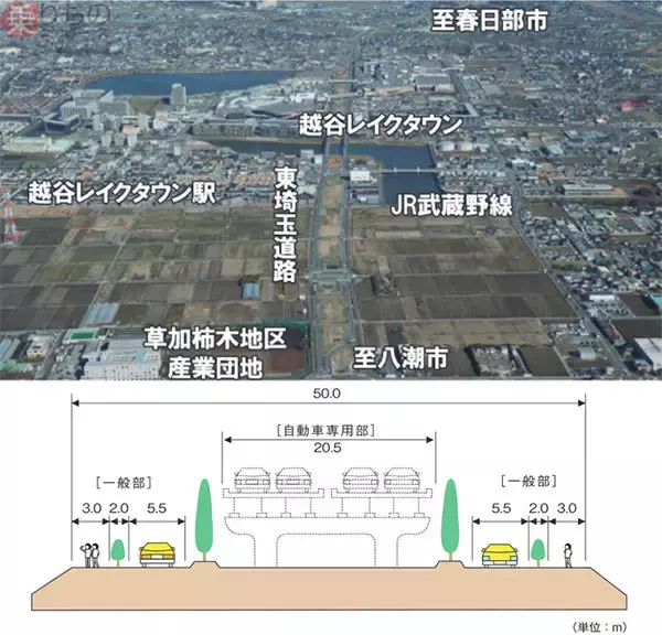 「バイパス道路の中央に広大な空き地 なぜ？ そこにある計画とは マクドナルド作る例も」の画像
