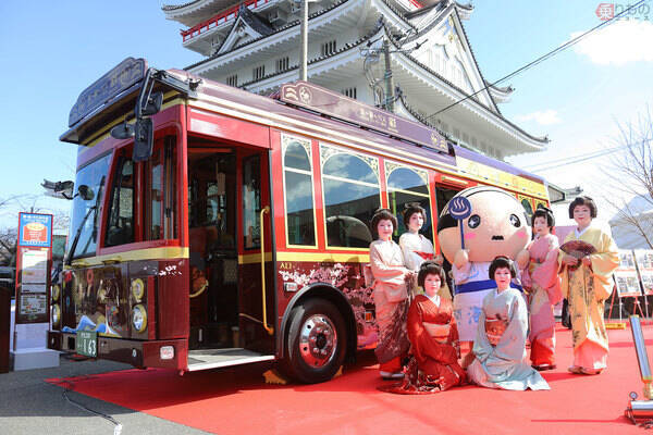 熱海がますます盛り上がれば 湯 遊 バス に特別仕様車 彩 登場 伊豆東海バス 年3月18日 エキサイトニュース