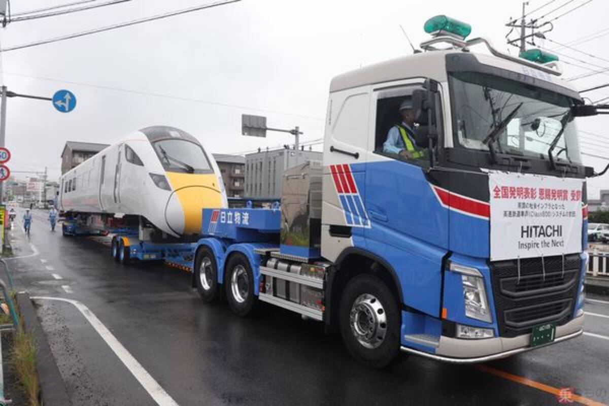 線路走っていけばいいのに 鉄道車両なぜトレーラー輸送 線路未接続 以外のワケ 年4月25日 エキサイトニュース