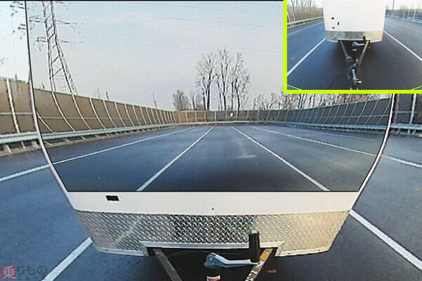 長 いトレーラーもスケスケに 牽引車を透かして映す 後方確認カメラ技術に賞 年4月30日 エキサイトニュース