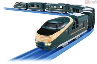 JR西日本の豪華寝台列車「瑞風」プラレールに 展望デッキへの乗車もOK 6両編成