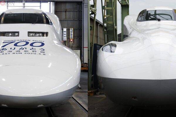 最新新幹線 N700s に引退の カモノハシ 700系 再利用される 乗客に身近な部分で 年6月13日 エキサイトニュース