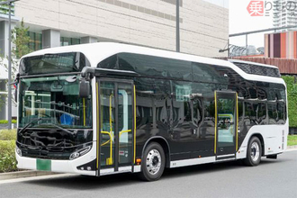 国内初 燃料電池バス「SORA」を従業員送迎バスに導入 東京有明地区で運行 大新東