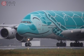 ANA巨大機「乗客ゼロ」で空へ…なぜ？ A380「フライングホヌ」 3か月振りのフライト