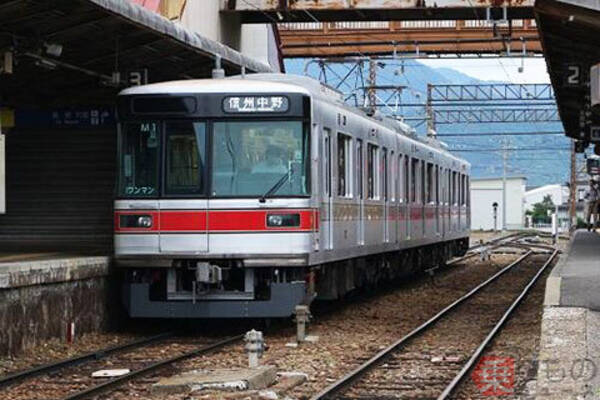 長野電鉄で新導入の3000系電車が運行再開 元東京メトロ日比谷線03系 年6月22日 エキサイトニュース