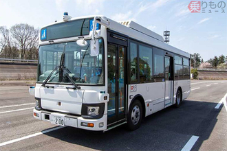 「中型バスの自動運転」実証実験スタート 全国5地域で一般客乗せ 滋賀・兵庫から